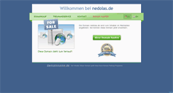 Desktop Screenshot of nedolas.de
